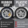 Tire Saver Ramps Set of 4, 60000 lbs, Heavy Duty Non-Slip Rubber, Easy Carry