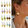 Lady Earrings 1 Pair Cute Ice Cream Dangle Earrings, Fun Imitation Lightweight Food Drop Summer Jewelry Gifts for Women Girls Pendant