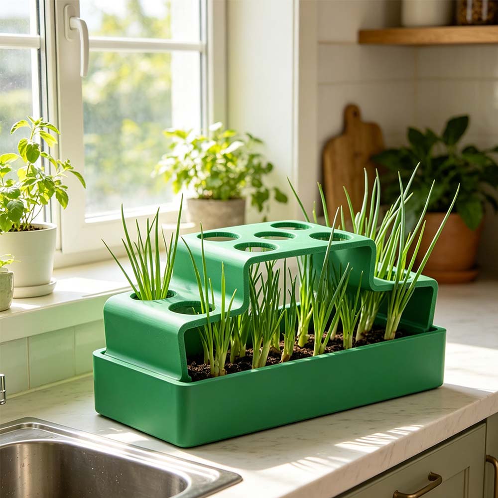 Ventilated Chives Seedling Tray Lettuce Soilless Cultivation Pot Water Cultivation Box Hydroponic