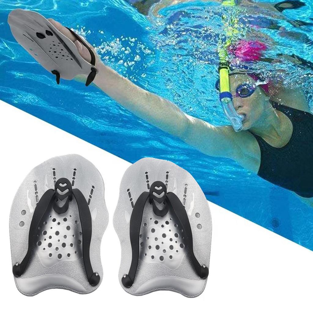 Freestyle Swimming Hand Paddles for Kids and Adults - Arm Stroke Training Aid