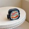 The cookie case is compatible with AirPods 4, Apple Bluetooth wireless earphone cases 2nd/3rd Gen Pro2 protective case and hanging accessories