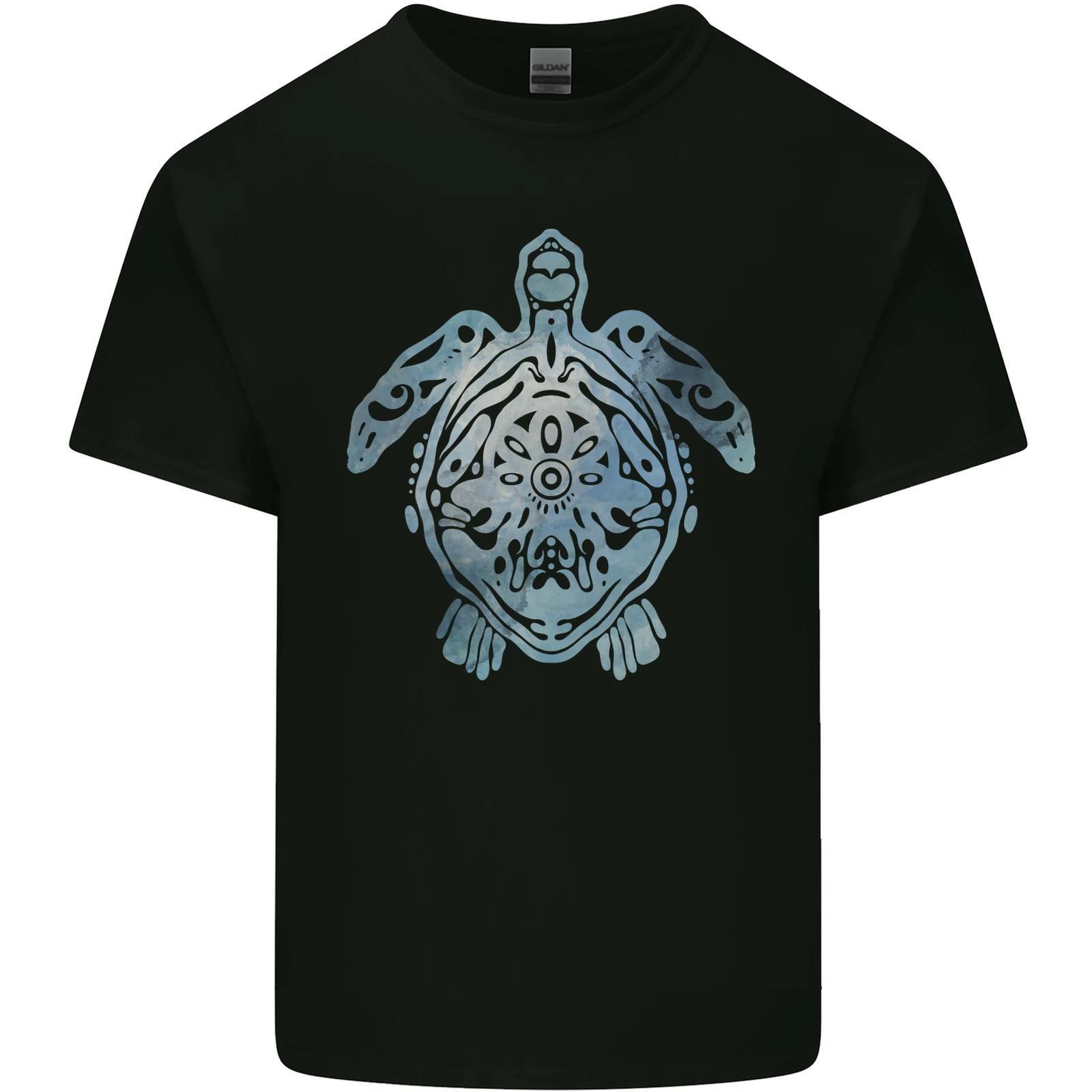 

Tribal Turtle Kids T-Shirt Childrens S