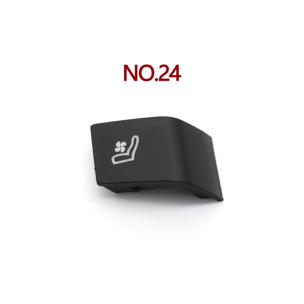 Car Front Central Console Air Vent Temperature Ventilation Adjust AC Button Caps For Porsche Cayenne 7P5 Panamera 970 Macan 95B