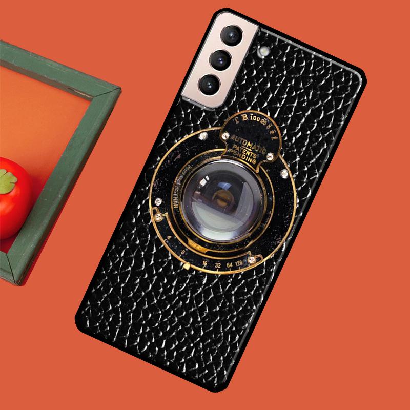 Retro Camera Vintage Soft Case For Samsung Galaxy S23 S22 S21 Ultra Note 20 Note 10 S8 S9 S10 Plus S20 FE Cover