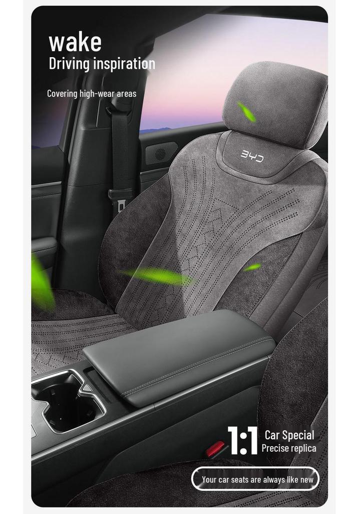 BYD Song Ultra EV All-Season Car Seat Cushion Set - Full Coverage