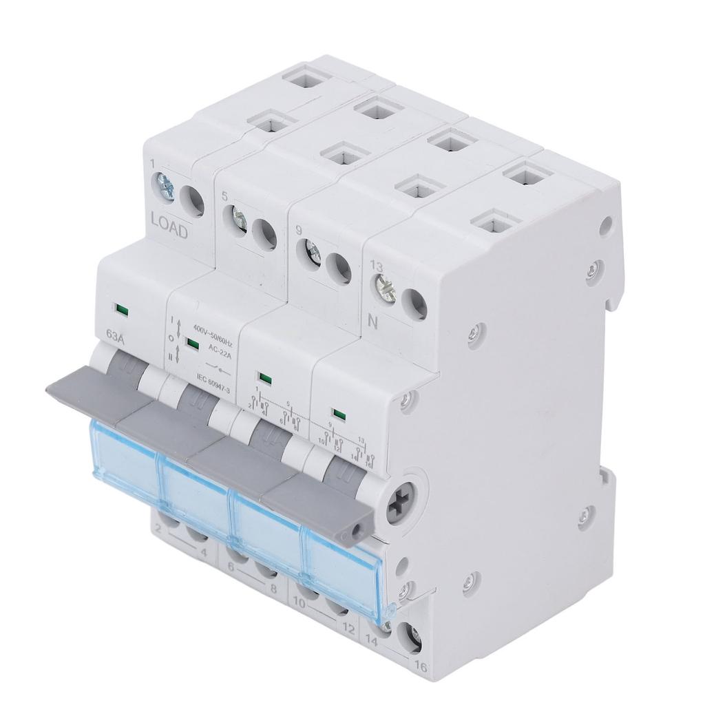 4-poliger Trennschalter DIN-Schienenmontage Miniatur-Leistungsschalter Leistungstrennschalter AC400V