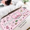 Esther Bunny Long Game Hallway Carpet INS Style Soft Bedroom Floor House Laundry Room Mat Anti-skid Bedside Area Rugs