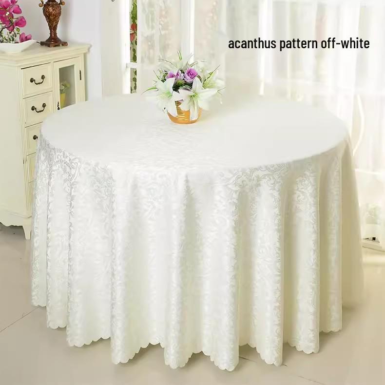 

Willington Hotel European-Style Round/Square Tablecloth for Coffee & Restaurant Tables 160x160cm
