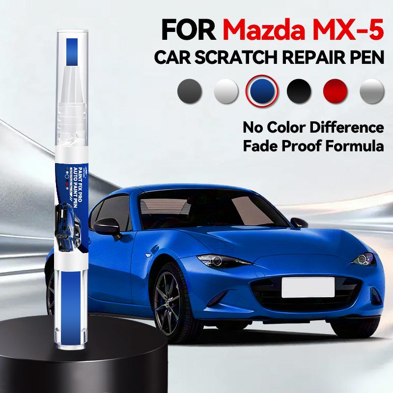 2026 Hot Car Accessories For Mazda MX-5 Paint Repair Pen Touch Up Scratch Remover DIY Auto Accessories Black White Blue Red Grey