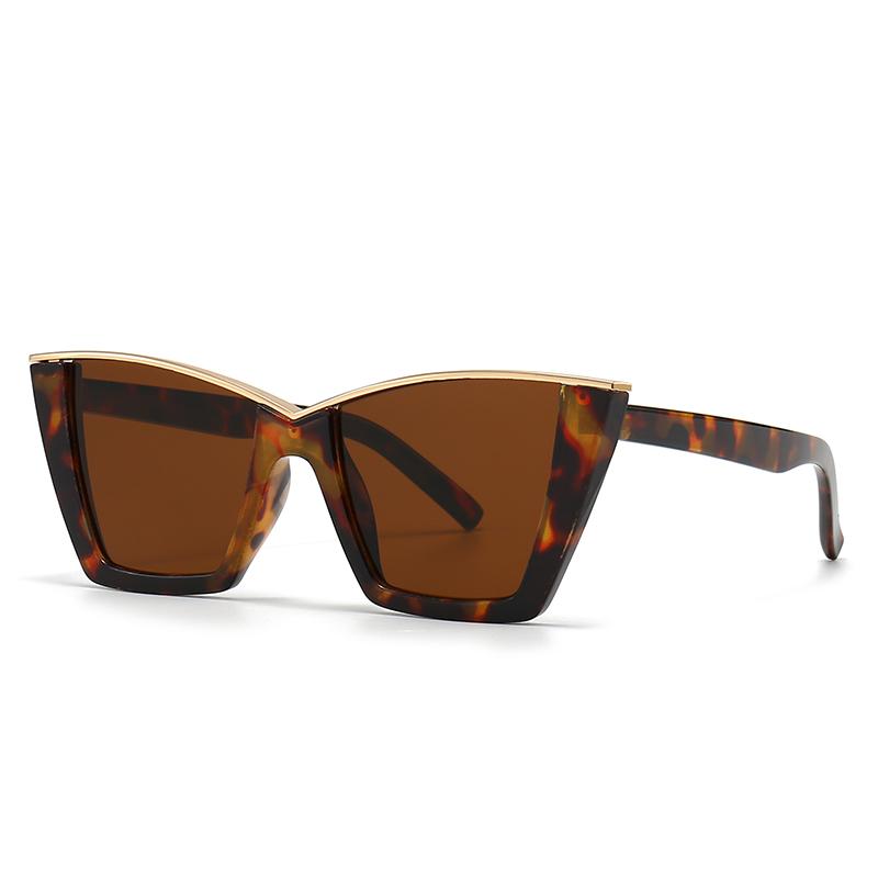 

Cross-Border Export New Modern Retro Cat-Eye Sunglasses Ins Style Street Style Big-Name Sunglasses 098