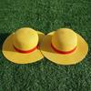 Cheap Hat Sun Hat ONE PIECE Luffy Straw Hat Outdoor Sunscreen Scenic Hot Selling COSPLAY Hat