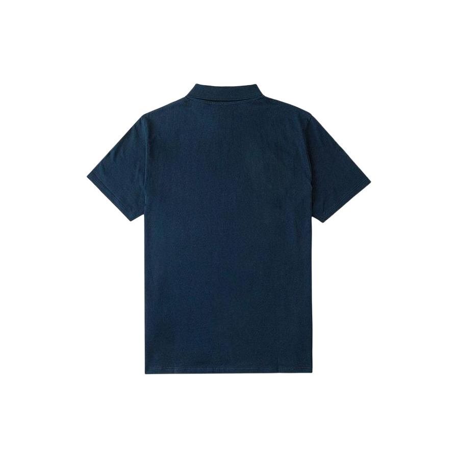 Timberland Solid Logo Outdoor Casual Breathable Short Sleeve Polo Shirt Men Polo Shirts Deep-Sapphire-Blue A2PM8-433