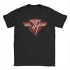 Unisexs Van Halen Rock Music Band Logo TShirts Cotton Top Tees Summer Short Sleeve TShirt ONeck Harajuku Casual Tee Shirt