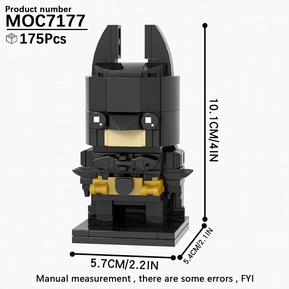 MOOXI Filmreihe MOC Steine Set Figur BrickHeadzed Modell DIY Bausteine Montessori Kinder Bildungsspielzeug Für Kinder Geschenk