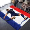 2025 Neuer Kylian Mbappé Teppich für Wohnzimmer Schlafzimmer Zuhause Sofadekoration, Kinder spielen Rutschfeste Fußmatte
