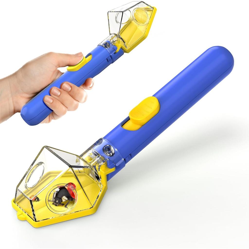 Bug Catcher for Kids, Insect Trap Kit with 6X Magnifier Glass - STEM Educational Exploration Tool for Indoor and Outdoor,Christmas Birthday Gifts Toys
