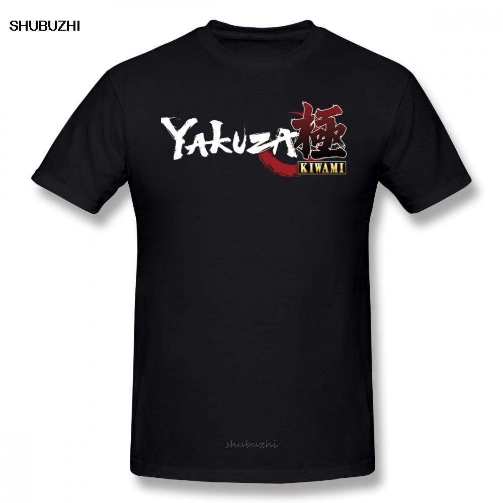 Yakuza T Shirt Yakuza Kiwami T-Shirt Short Sleeve Printed Tee Shirt Awesome 3xl Beach Male Cotton Tshirt