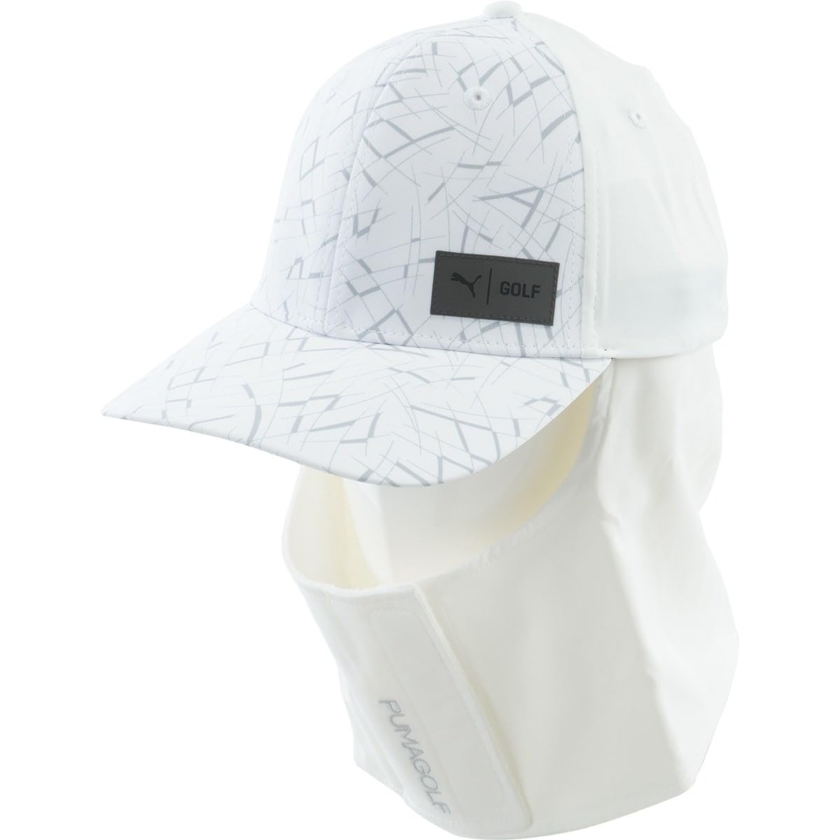 PUMA Golf PF AOP Detachable Warmer Cap in Puma White (02710903)