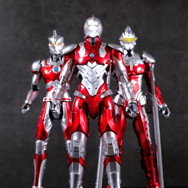 Figurină de Acțiune Ultraman ZD Toy Kotaro Higashi Costum Zero Costum Tiga Costum Ace Ultra Seven Ultraman Jack Model Jucărie Colecționabilă pentru Adulți