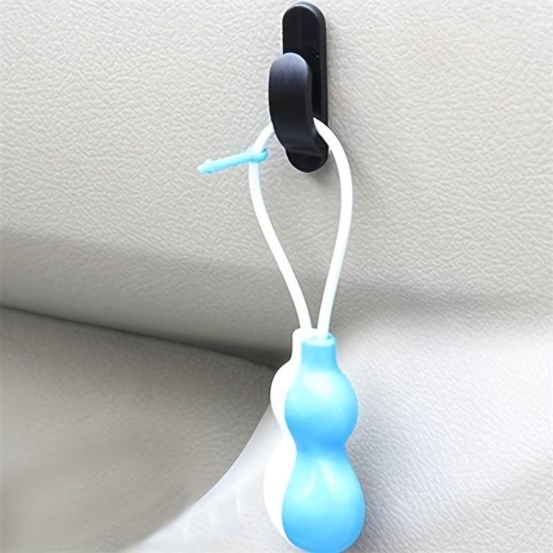 4pcs Black Self-Adhesive Car Hooks - Perfect for Bags & Purses,Easy Install Interior Organizer-For Car Interior Organization-Suitable for All Vehicles