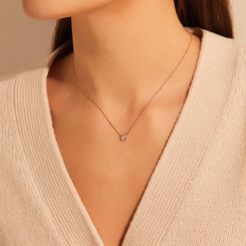 DIDIER DUBOT Miss Doo Gold Necklace JDRNRYS92ZC