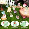 10/30/50/100 Stück Gemischte Glitzer-Mini-Harz-Enten Miniaturfiguren, Feengarten Haus Schreibtisch Dekoration, Mikro-Landschaft DIY Basteldekoration