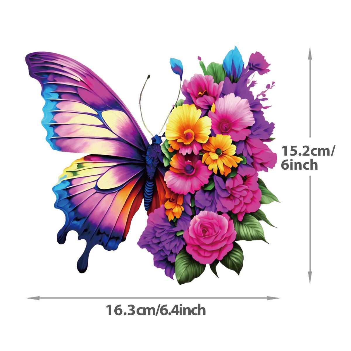 

Наклейка Бабочка Среднего Размера На Одежду Для Девочек Платья Наклейки Нашивки Стирающиеся Термопресс Толстовки Топы Виниловые Нашивки Сделай Сам