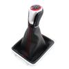 5/6 Speed Manual Modified Integrated Gear Shift Knob &Dust Boot for VW Passat B6 2005-2011 -Transmission Lever Durable Accessory