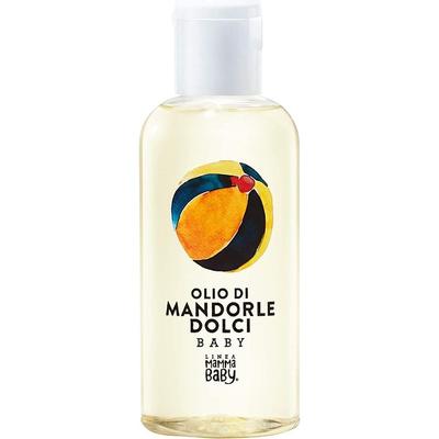 Linea Mamma Baby Organic Almond Oil 100ml - Hair Styling, Massage, Moisturizing, Cleansing