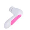 5 In 1 Multifunctional Electric Face Cleansing Instrument Pore Cleaner Brush Massager (Pink)