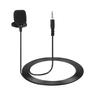 Uxcell Lavalier Elbow Mono Wired for Microphone, 3.5mm Condenser, 4-Pole Clip-on, Omnidirectional, 1.5m Connection, Streaming/Streaming
