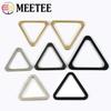 5/10Pcs Meetee 20-40mm Triangle Metal Ring Buckles Bag Strap Dog Collar Webbing Clasps Clothes Belt Hooks Hardware Accessories
