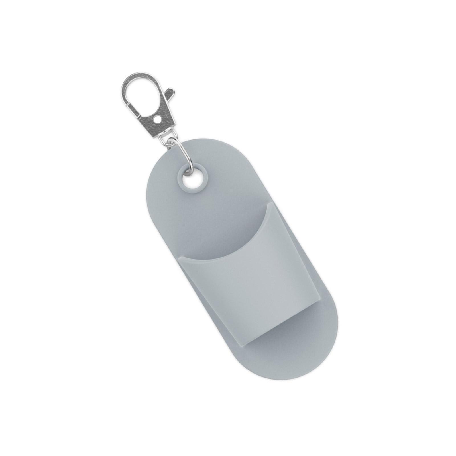 

Неопреновый брелок для бальзама для губ, шарм для женщин, дорожный аксессуар для макияжа, водонепроницаемые косметические органайзеры, для повседневного использования серый