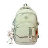 Schoolbag Plaid Contrast Color Casual Commuter Student School Bag Middle School High School Large Capacity Backpack Versatile Textured Backpack