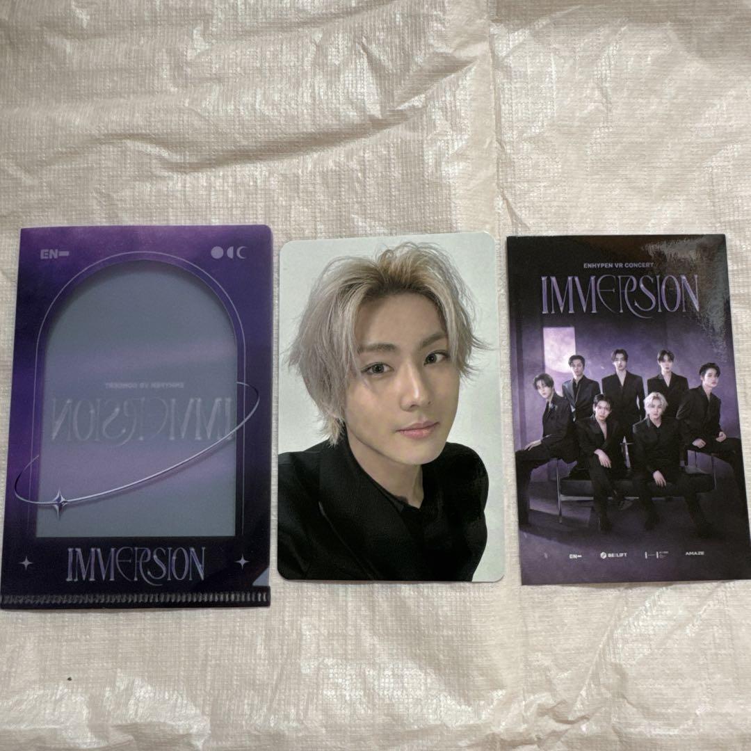 

[USED] ENHYPEN VR CONCERT IMMERSION Jungwon admission bonus