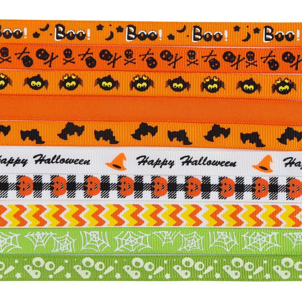Cartoon Halloween Gift Wrap Ribbon DIY Crafts Party Favor Ribbon  Scrapbooking Supplies