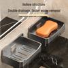 Double-Layer Wall-Mounted Soap Dish with Drainage