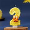 SpongeBob Digital First Birthday Glitter Candle