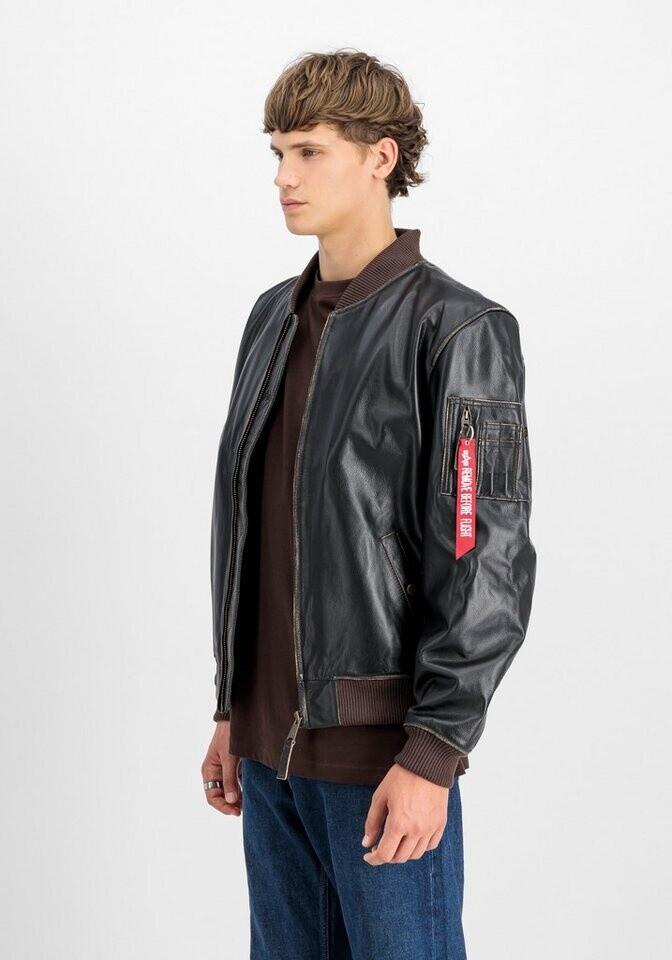 Зимняя куртка Alpha Industries Ma-1 Leather Lf Jacket (138121) black