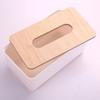Japanische Einfache Holz Abdeckung Desktop Haushalt Tissue Box Papier Lagerung Box Haushalt Geschenk Werbung Papier