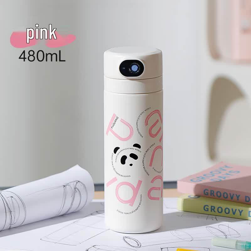 Fuguang Smart Kids  Fingerprint Insulated Straw Cup