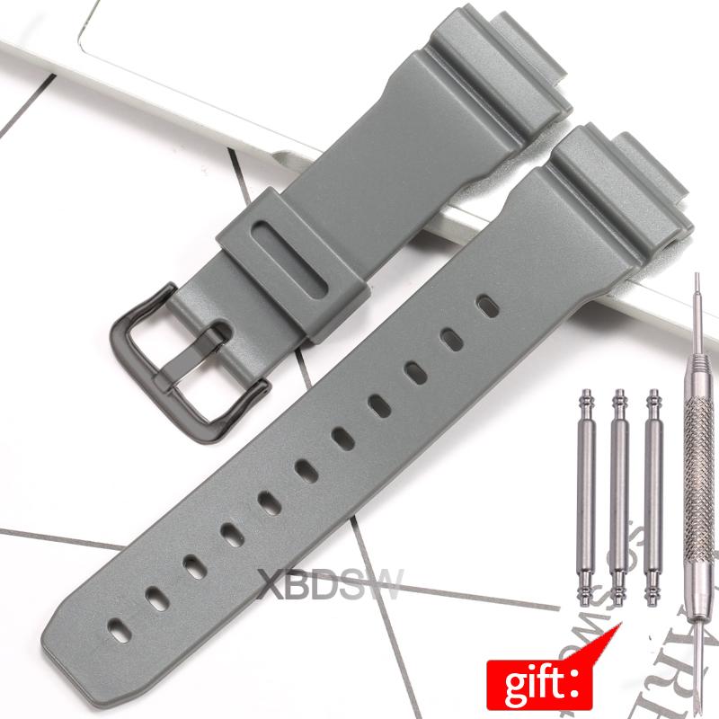 DW9052 Watch Band for Casio DW-9050/9051/9052 DW-9000/9003/9004 Bracelet Men's Silicone Replacement Strap
