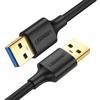 USB 3.0 Cable - UGREEN - Type A Male To Male - SuperSpeed - Black - Data Transfer