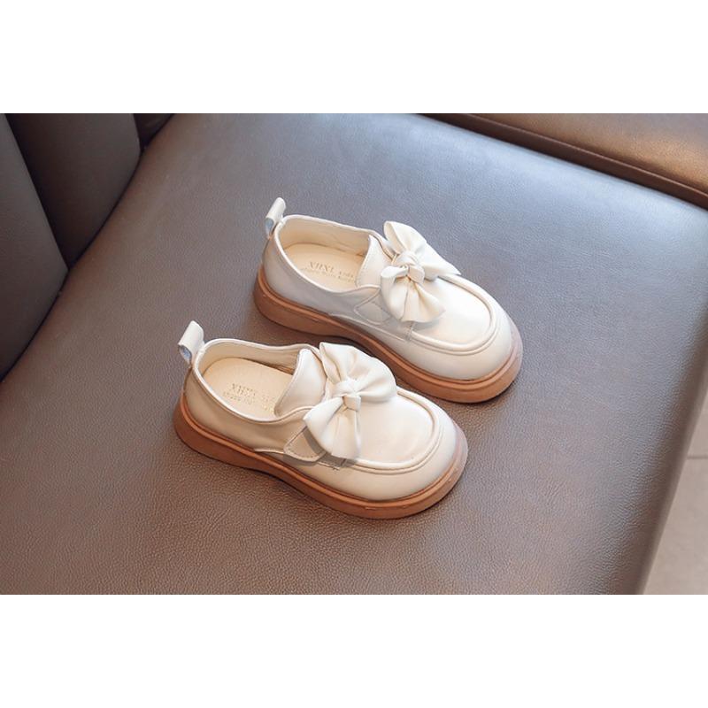 Dětské boty Dětské princeznovské boty Dívčí kožené boty Nové kojenecké boty Jarní dětské mašličkové jednobotky