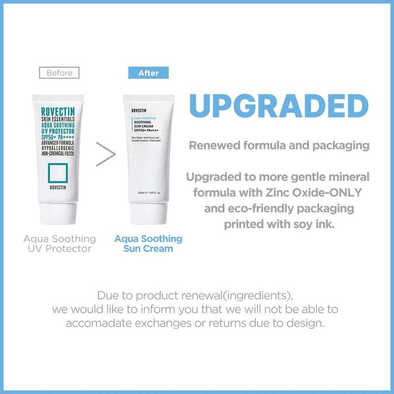 ROVECTIN - Aqua Soothing Sun Cream