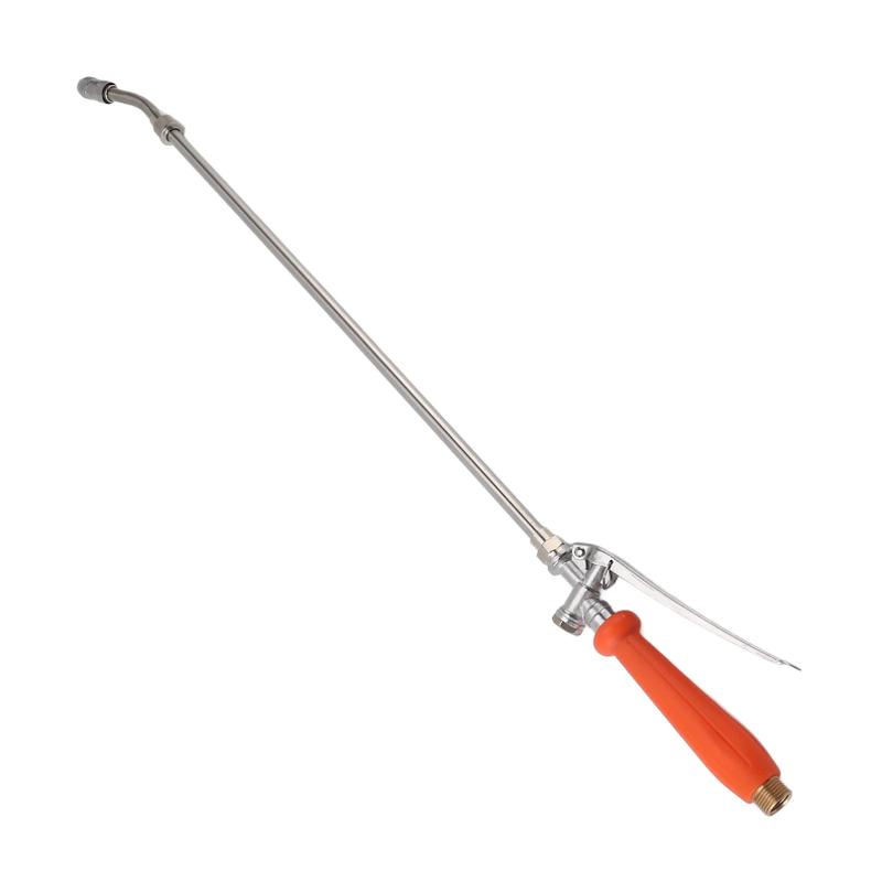 Sprayer Wand Stainless Steel Adjustable with Copper Nozzle Sprayer Rod for Garden Watering Plants Cleaning Car