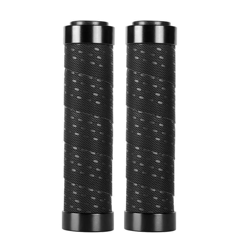 Bike Handlebar Tape Pu Durable Absorbent Anti Slip Locking For Road And Mountain Bikes чёрный