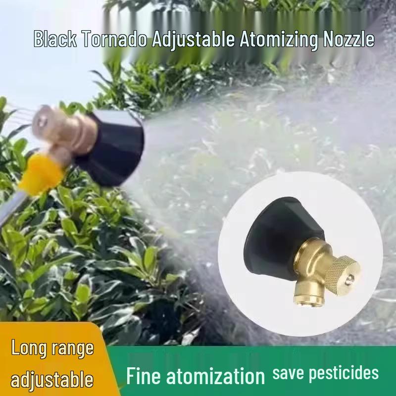 

Новая регулируемая сельскохозяйственная форсунка высокого давления - Черное вихревое распыление High Pressure Nozzle [2 pcs]