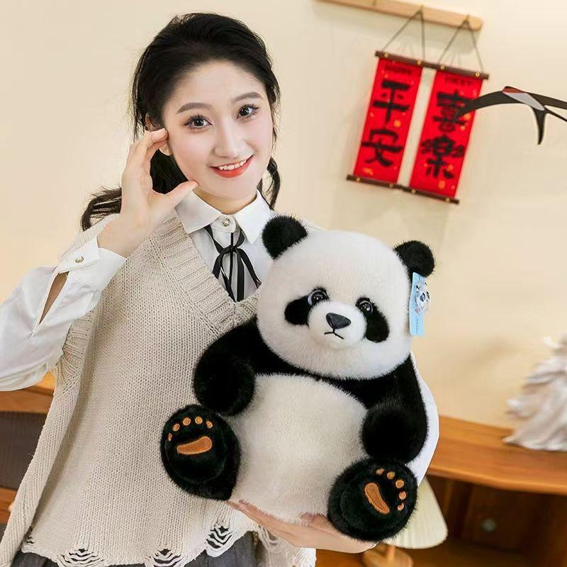 Entzückende Riesenpanda Plüschpuppe - Perfektes Geburtstagsgeschenk für Kinder