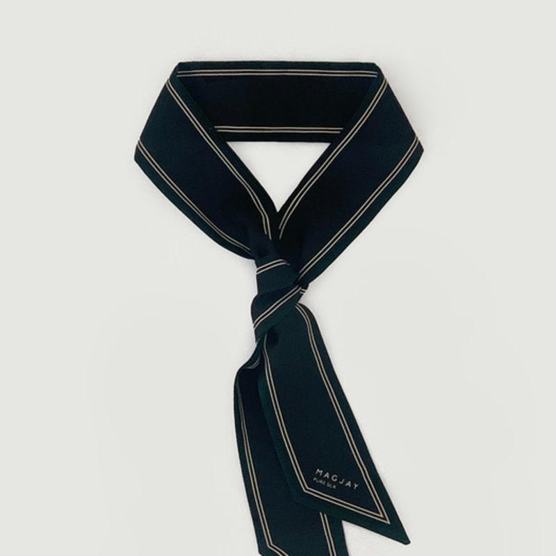 MAGJAY Silk Line Petite Scarf_2colors